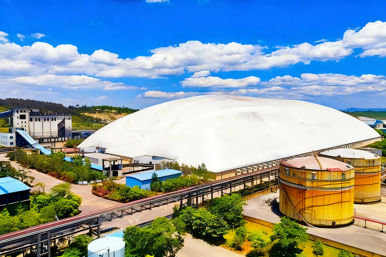 熱烈祝賀我司中標瀘州市納溪污水處理廠三期工程膜結(jié)構(gòu)項目