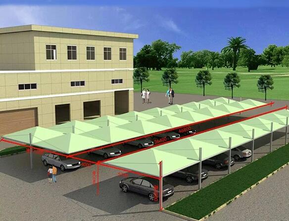 膜結(jié)構停車棚的主要優(yōu)點都有哪些