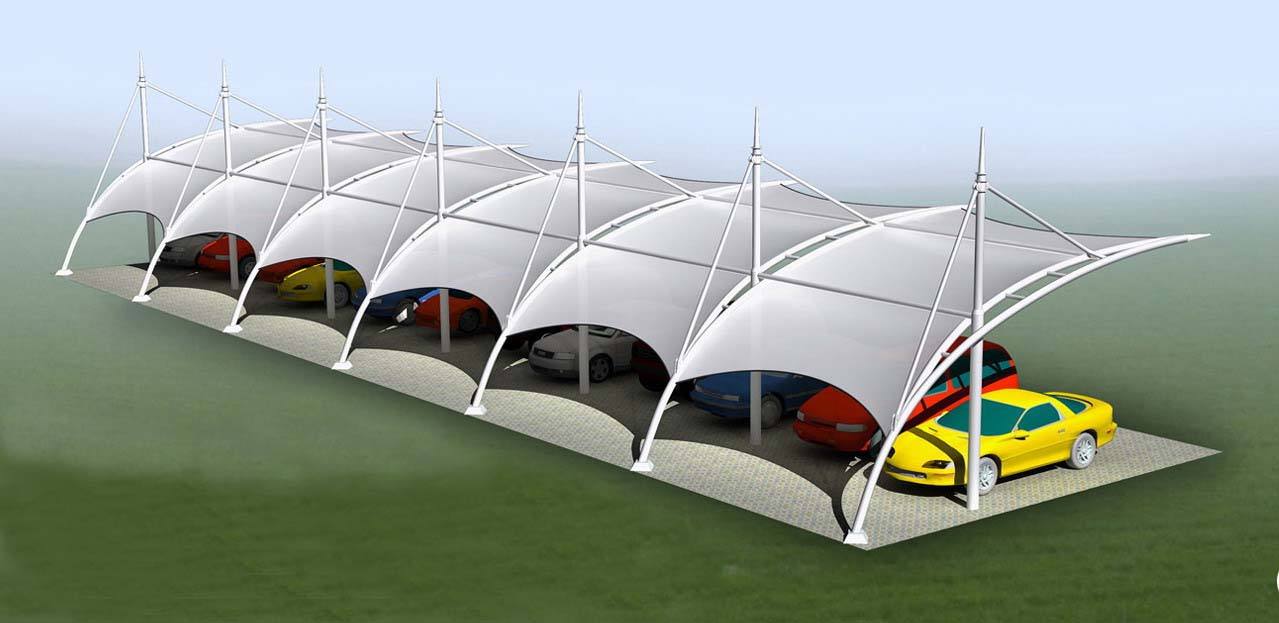 為什么選擇膜結(jié)構(gòu)停車棚