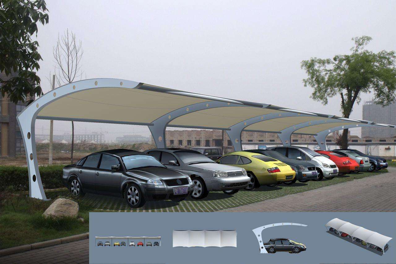 膜結(jié)構(gòu)停車棚設(shè)計時要注意什么？_膜結(jié)構(gòu)停車棚_非凡膜結(jié)構(gòu)