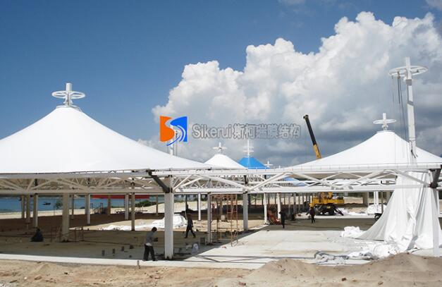 膜結構，張拉膜，膜結構工程