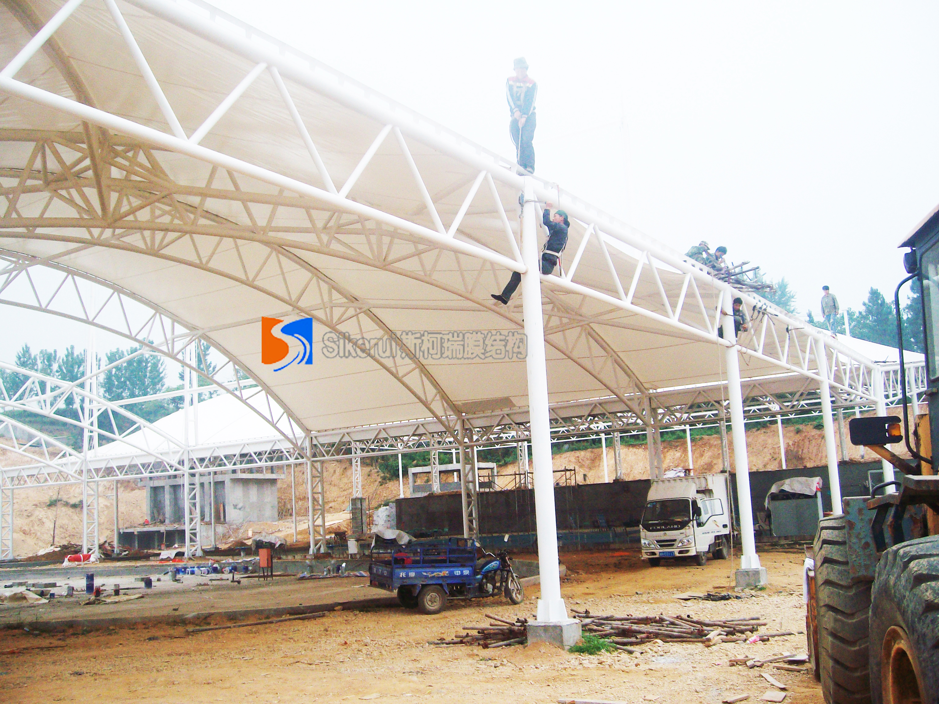 膜結(jié)構(gòu)，張拉膜，膜結(jié)構(gòu)工程