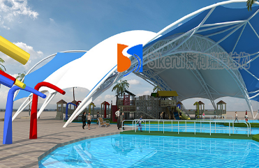 膜結構，張拉膜，膜結構工程