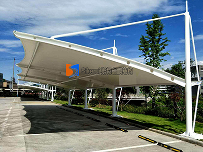 膜結(jié)構(gòu)車(chē)棚施工方案步驟