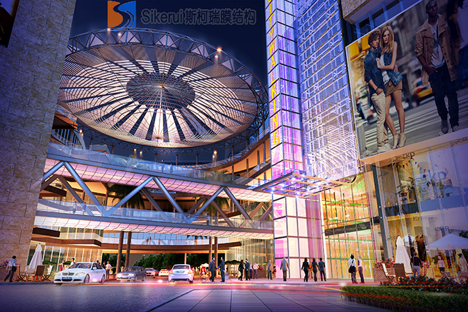 膜結構，張拉膜，膜結構工程